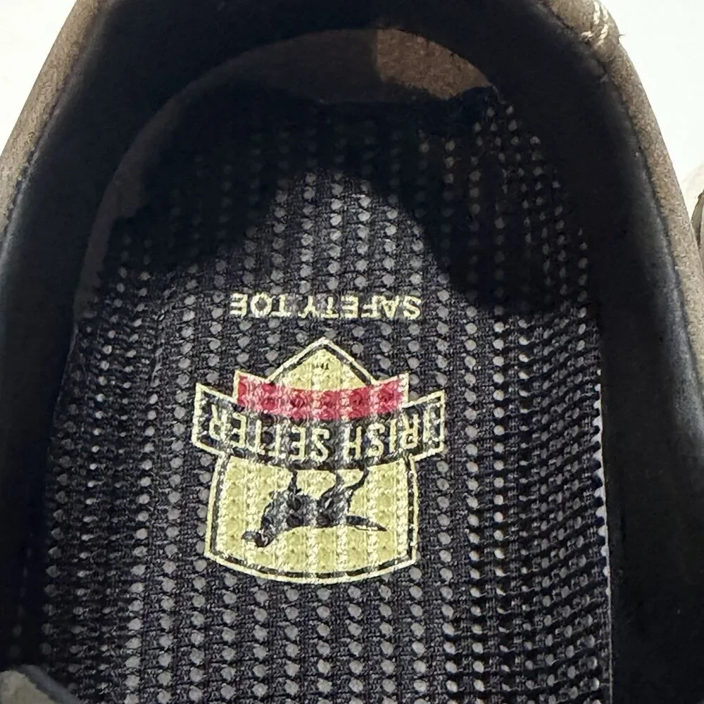 Irish Setter Kasson Safety Toe Work Shoes Mens Size 12 E2 Gray Leather